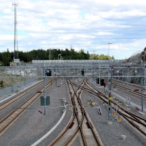 Störande Arbete Kallhälls station